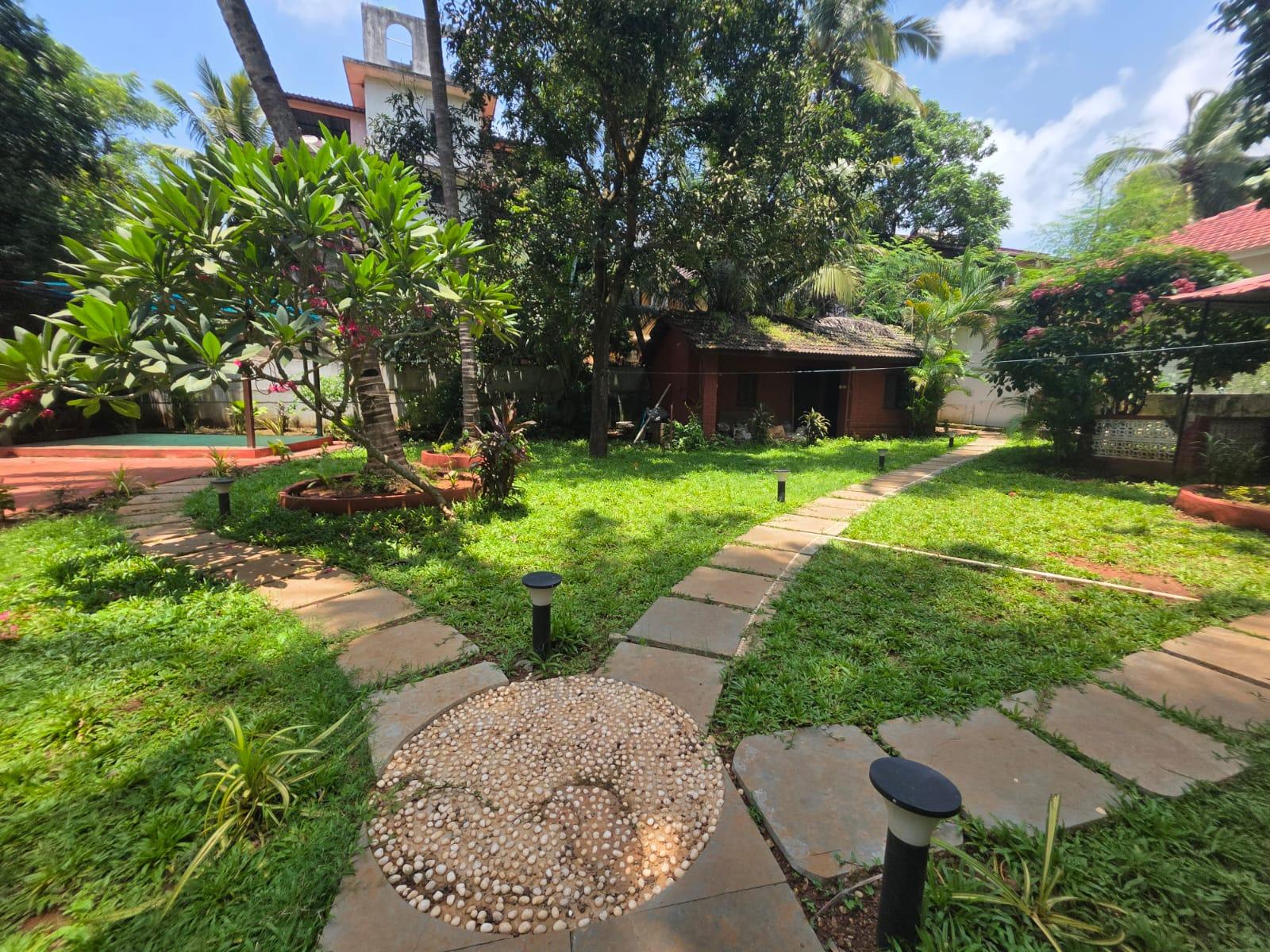 Garden landscaping project in Goa