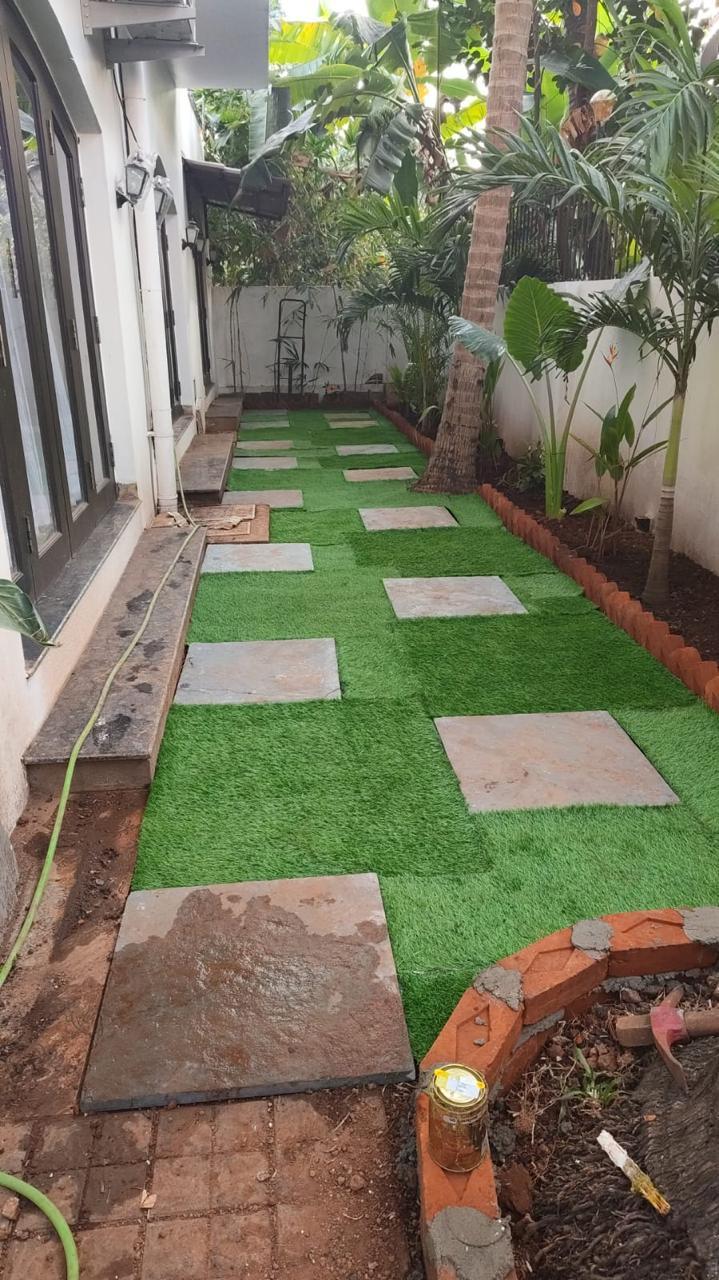 Garden landscaping project in Goa