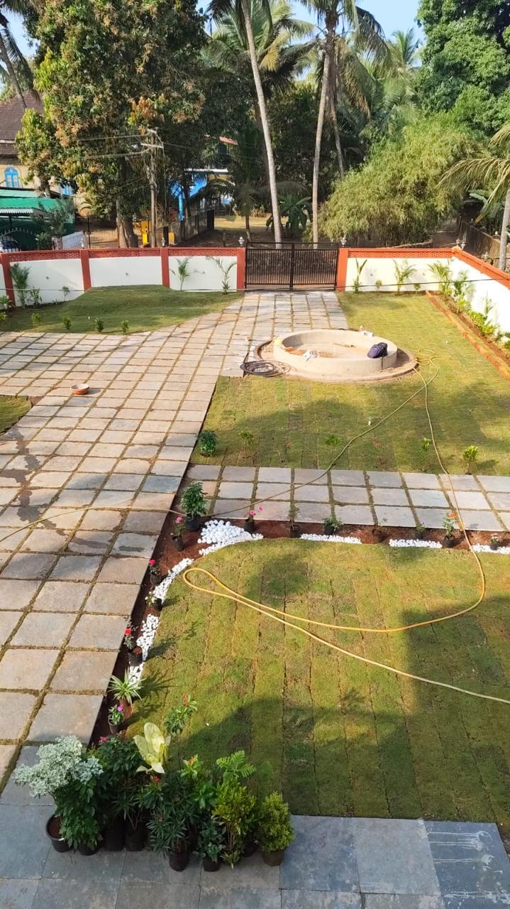 Garden landscaping project in Goa